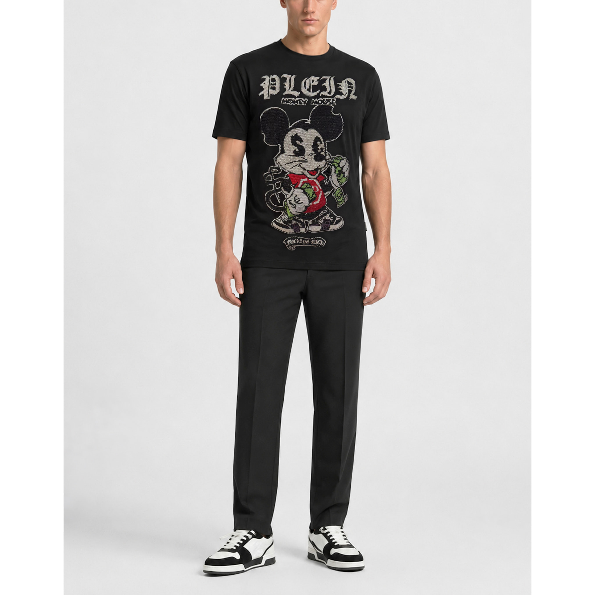 PHILIPP PLEIN T-shirt girocollo a maniche corte MONEY