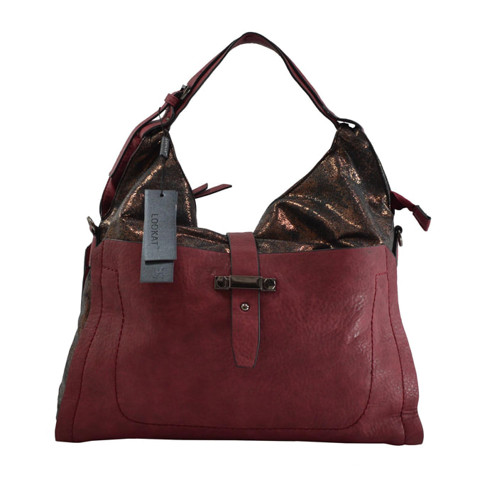 Lookat Borsa A Tracolla Bordeaux