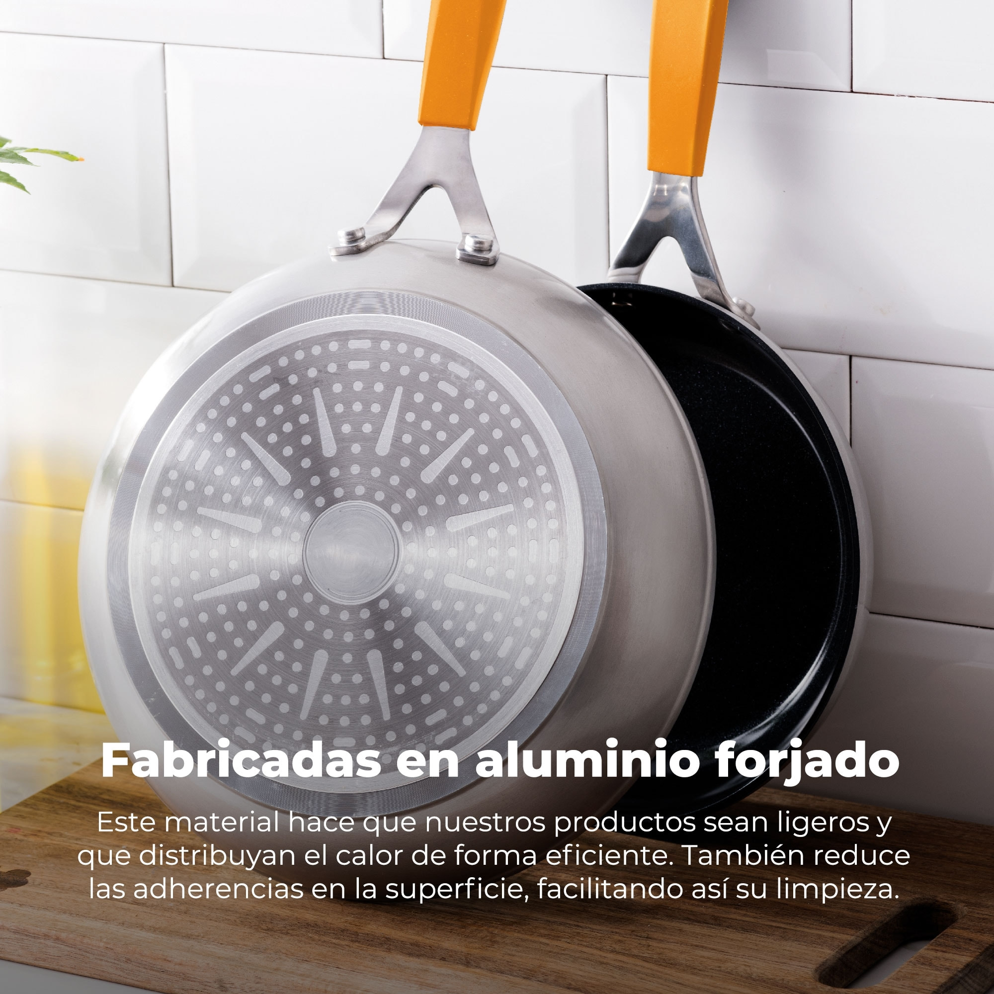 Sarten San Ignacio colección compact de aluminio forjado