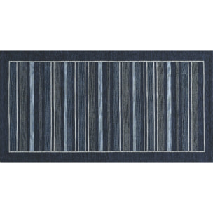Corsia Tappeto Cucina Blu
