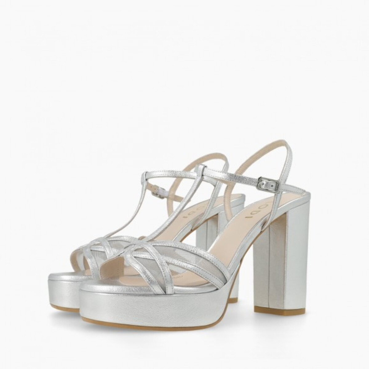 SANDALIAS PLATEADAS PONTUS
