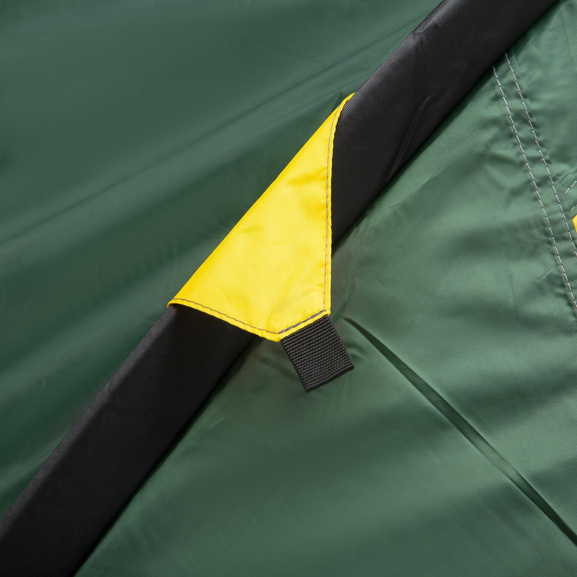 Outsunny Tente de camping 2 personnes camouflage avec portes zippées, poche  de rangement sac de transport inclus - fibre verre polyester tissu Oxford  dim. 206L x 152l x 110H cm