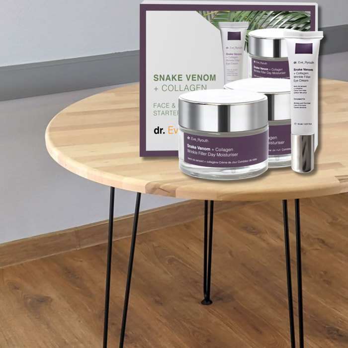 Dr Ever Youth - Set Ultimate Wrinkle Filler para rostro y ojos