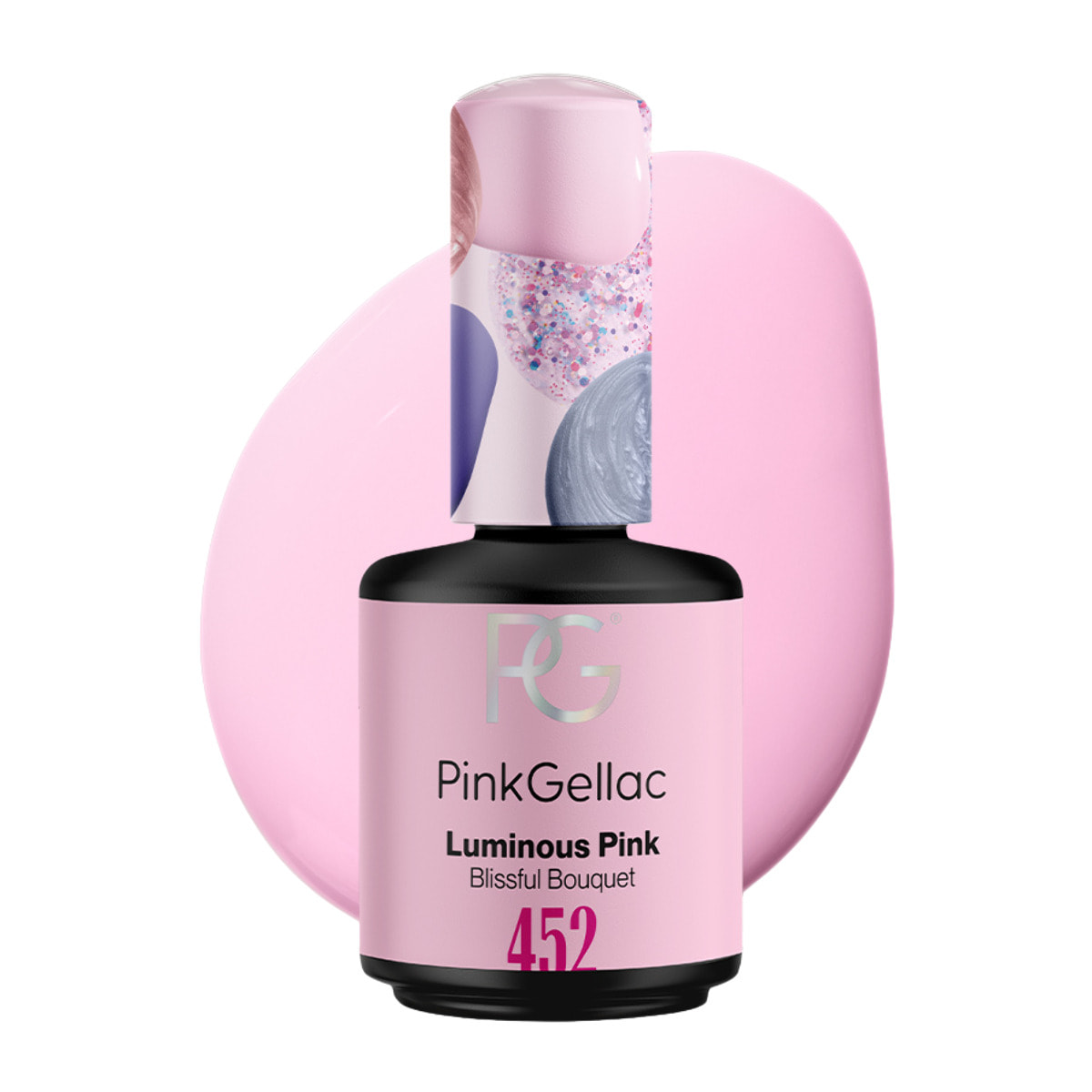 Vernis semi-permanent - 452 Luminous Pink - 15 ml