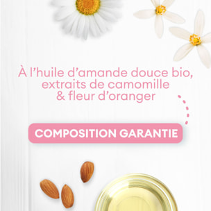 Lot de 6 - Cadum Huile Lavante Bonne Nuit Hypoallergénique Camomille & Fleur d'Oranger 750ml