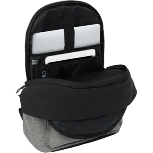 Mochila doble para portatil 15,6"+usb ecko unltd. "rhino"