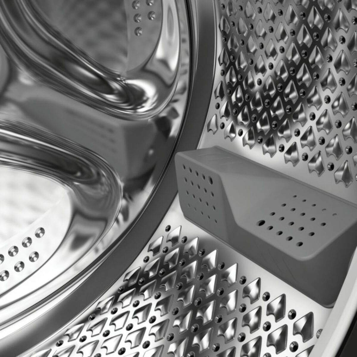 Lave linge séchant hublot encastrable BEKO B5DBT68547W - 8/5 kg - 1400 tr/min - Classe D - Moteur induction