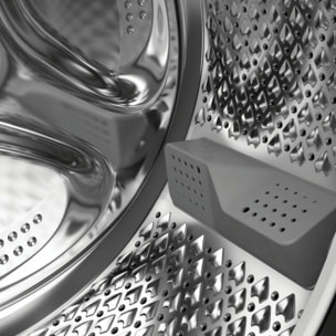 Lave linge séchant hublot encastrable BEKO B5DBT68547W - 8/5 kg - 1400 tr/min - Classe D - Moteur induction