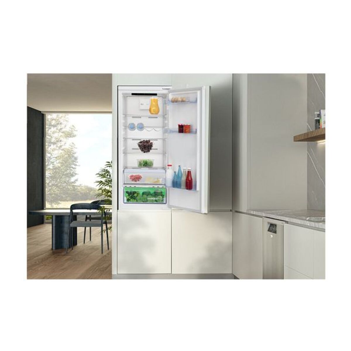 Réfrigérateur combiné encastrable BEKO BCNA306E5SN