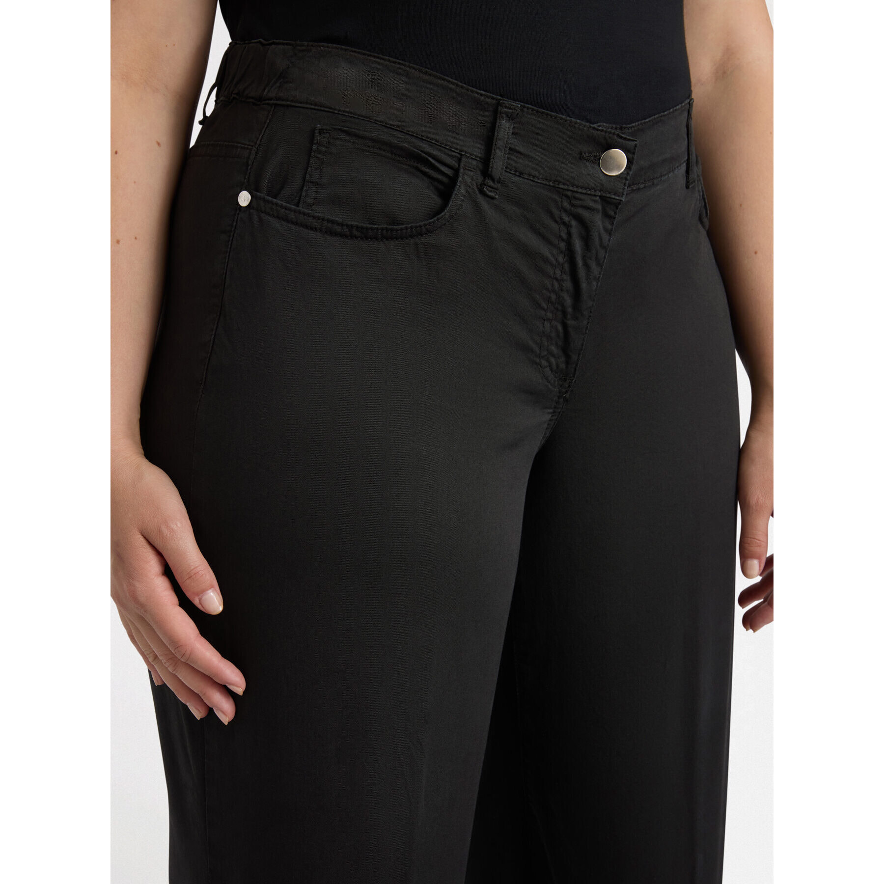 Fiorella Rubino - Pantalones de pierna ancha - Negro