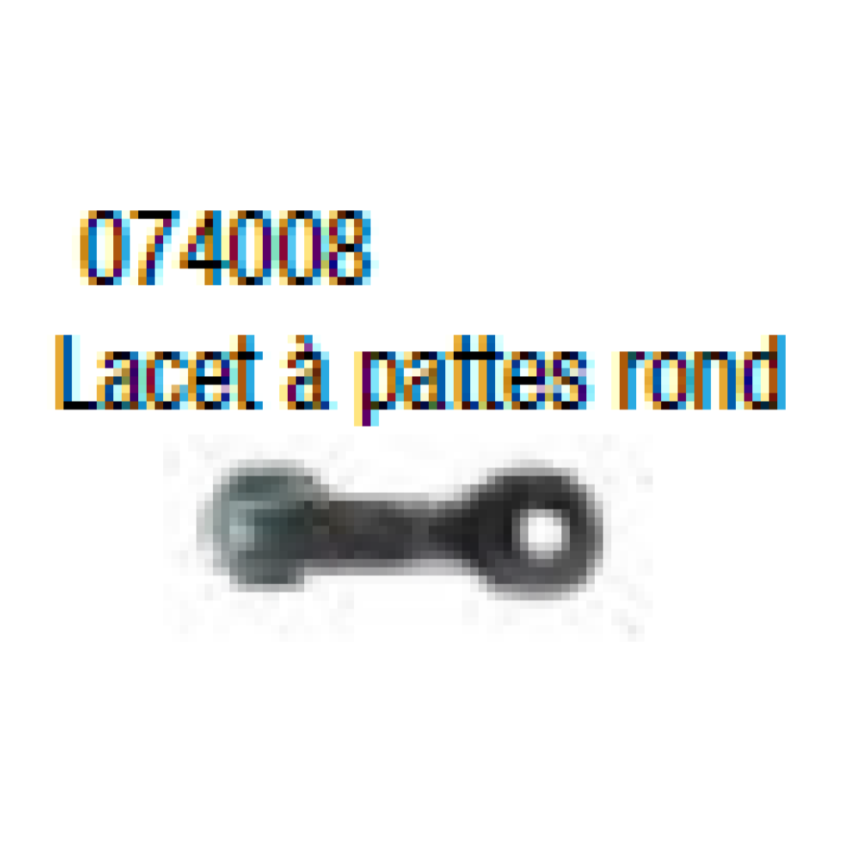 Espagnolette de volet HNS L.2500 mm TORBEL Lacet Poignée pleine Crochet droit - 0205254