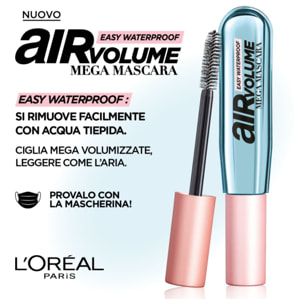 Mascara Volumizzante Waterproof Nero Air Volume Mega