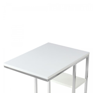 Table basse fait main en acier inoxydable MUVA