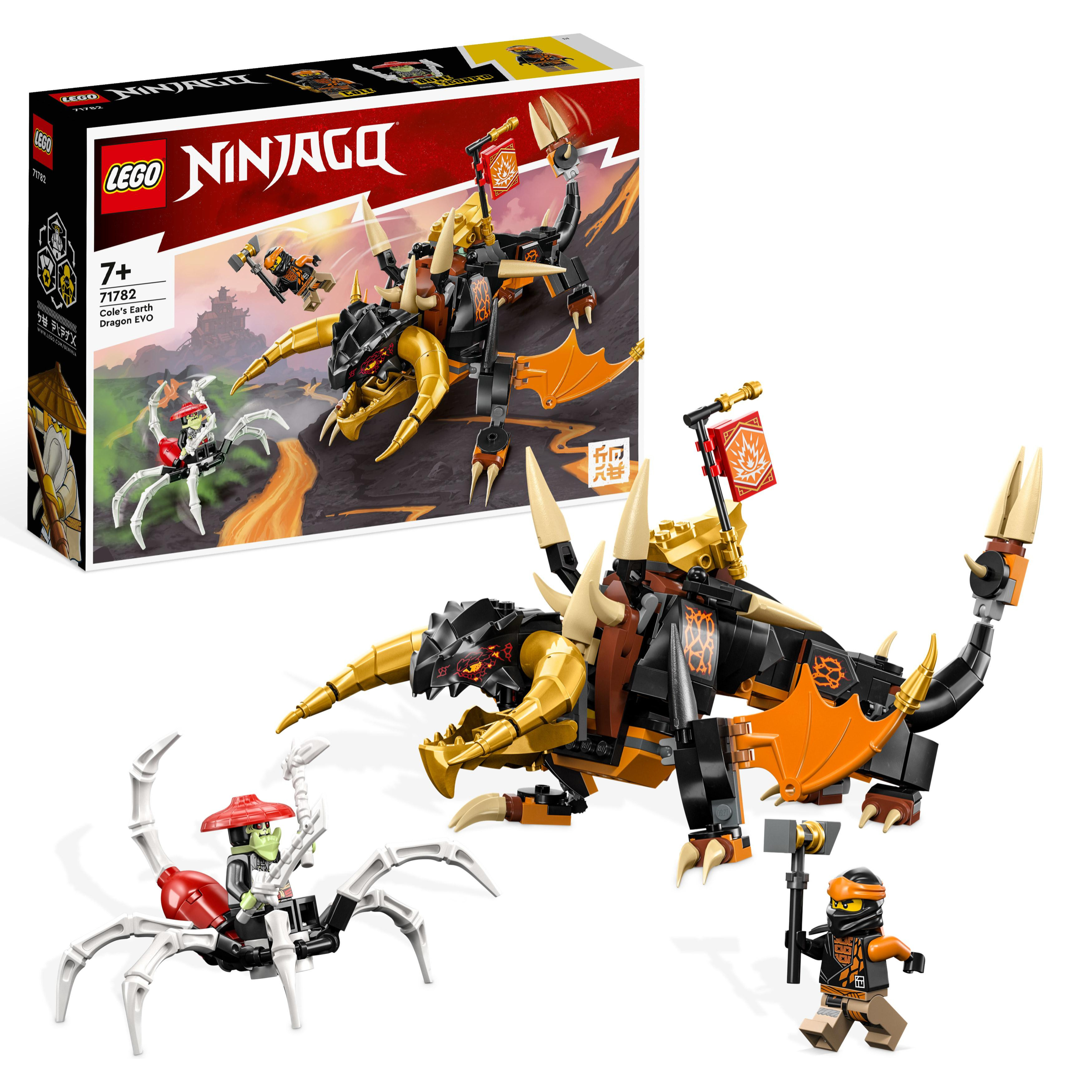 LEGO NINJAGO 71782 - DRAGO DI TERRA DI COLE EVOLUTION