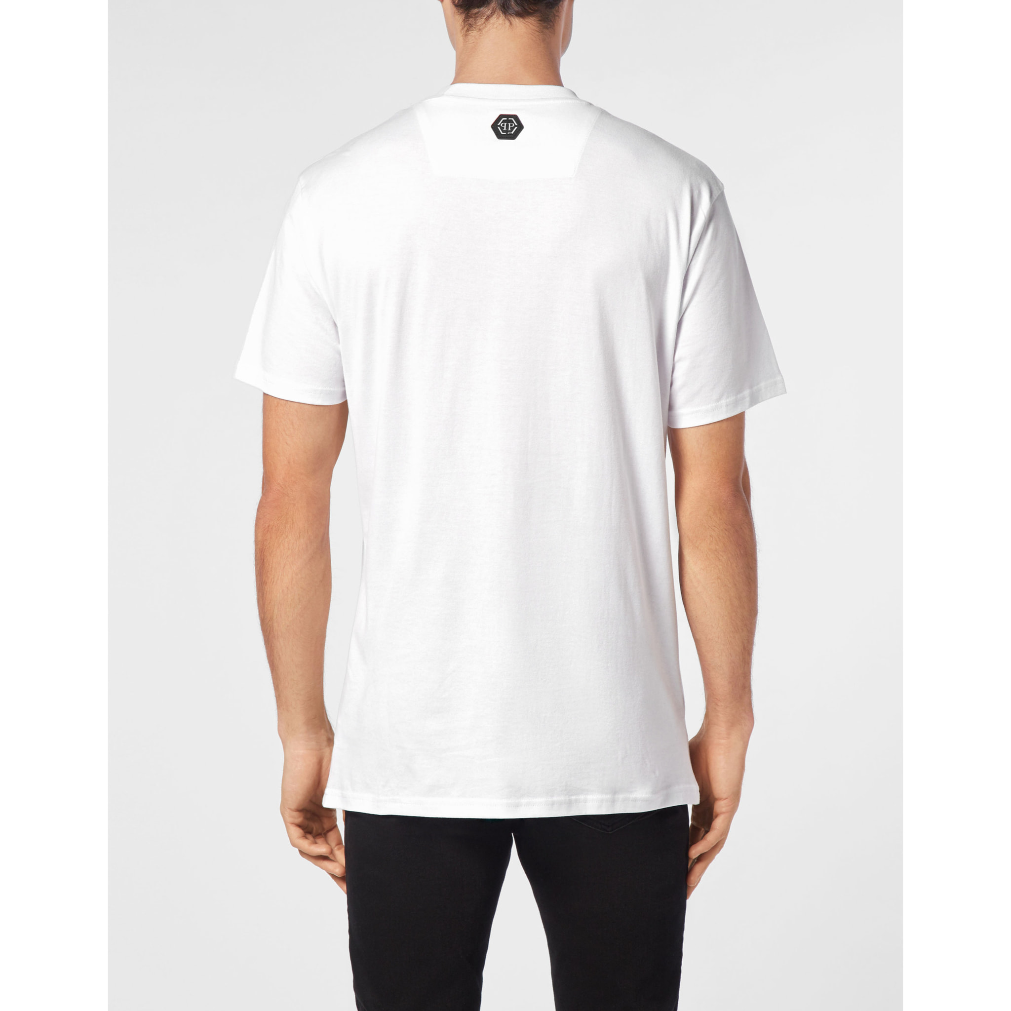PHILIPP PLEIN Maglietta a girocollo SKULL&BONES