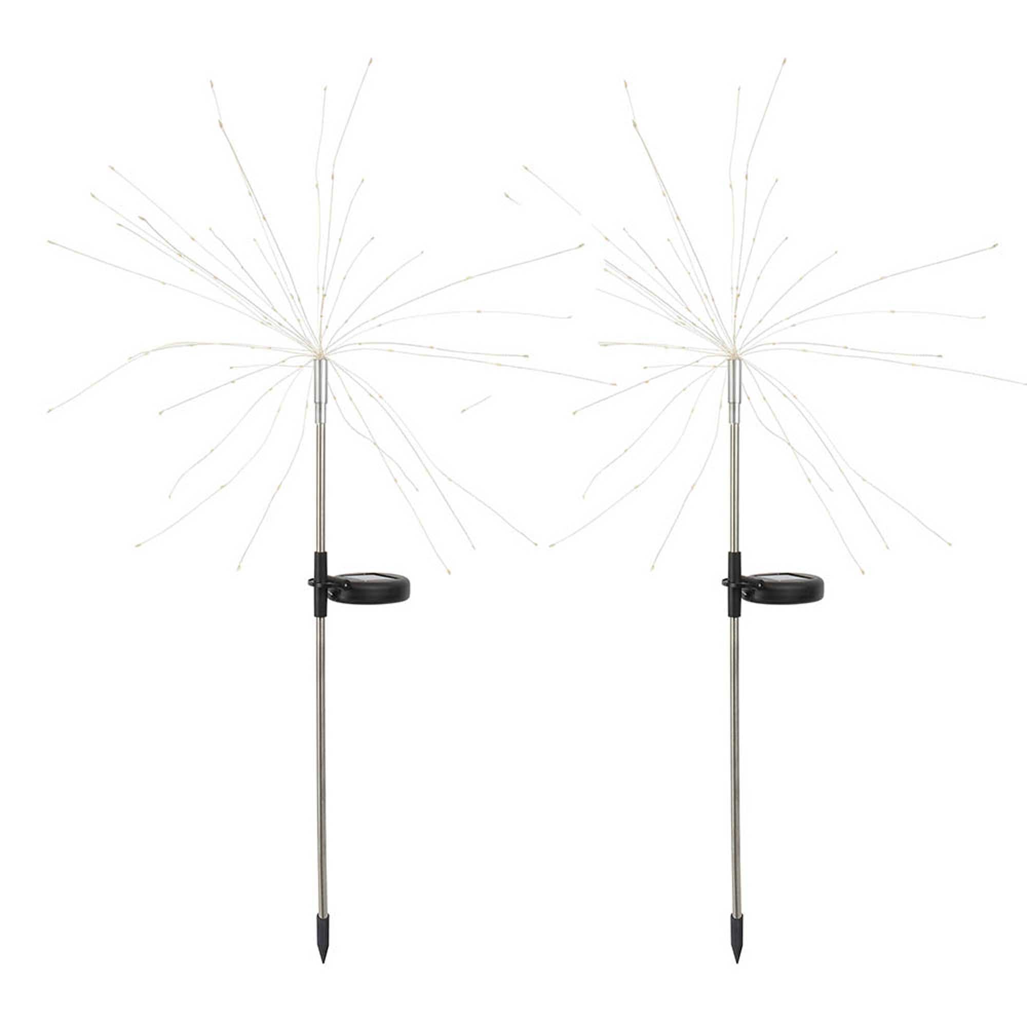 2 Balise solaire à piquer FIREWORKS H97C