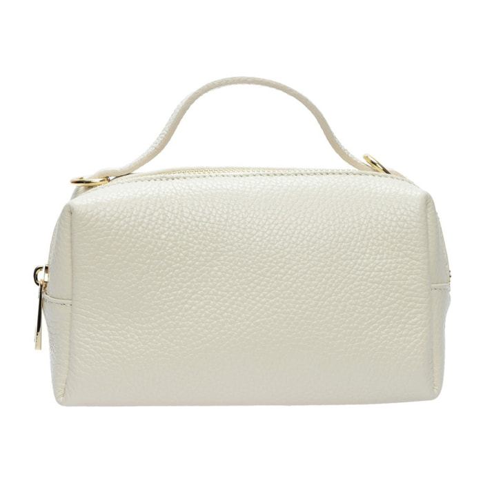 Borsa a spalla Anna Luchini Beige