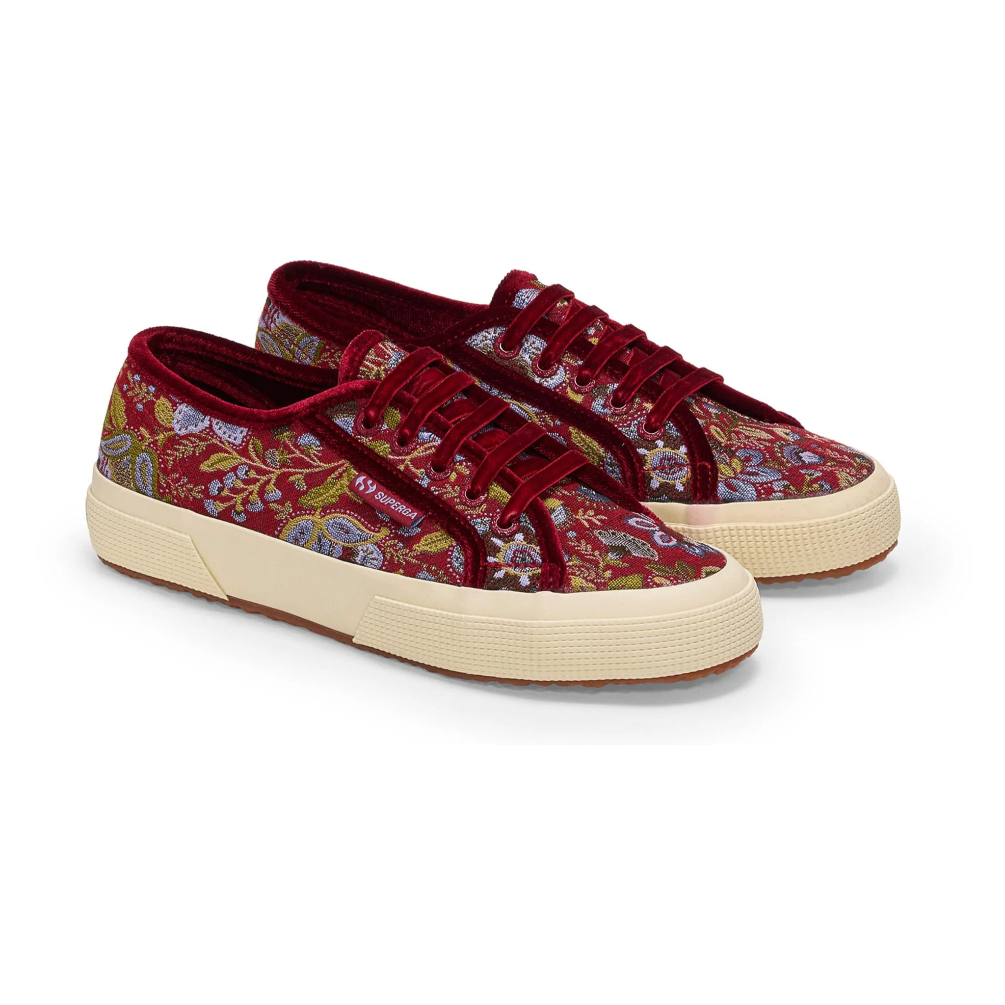 Superga - Donna Rosso - 2750 TAPESTRY