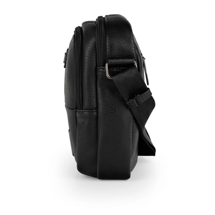 Bolso bandolera Snap con cremallera