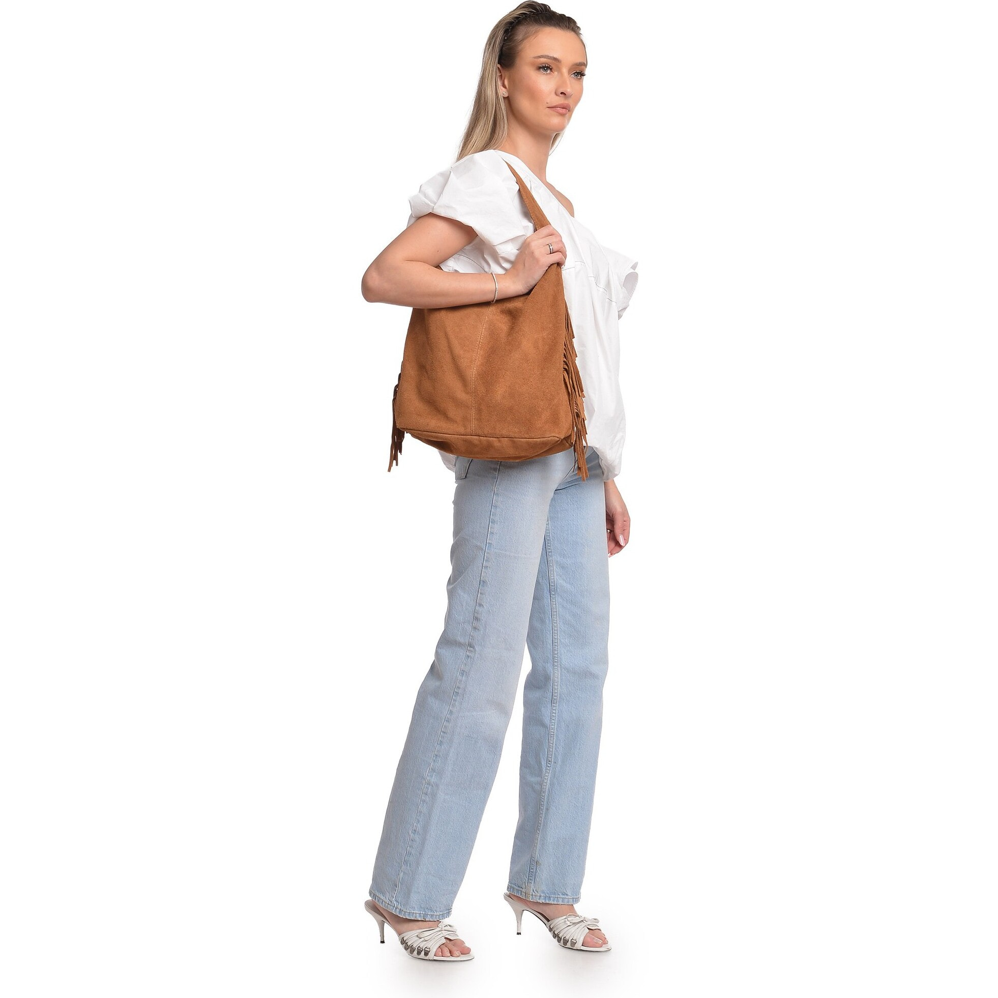 Shopper Anna Luchini Cammello