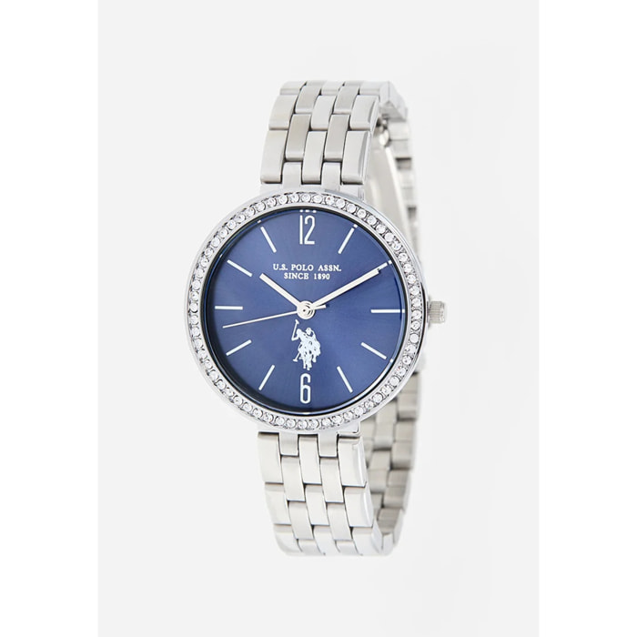 Orologio U.S. Polo Assn. in metallo e acciaio