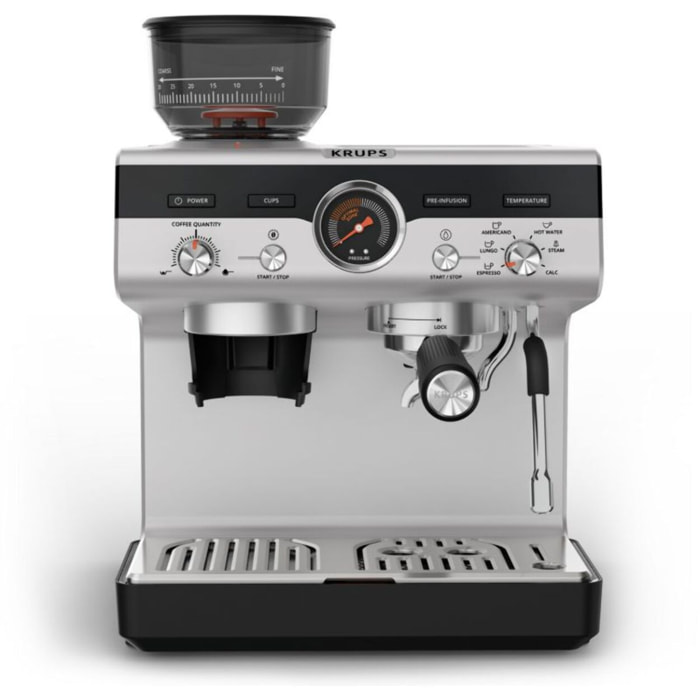 Expresso Broyeur KRUPS XP804T10 PRECISION
