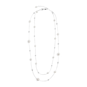 Collar Clasow acabado plata