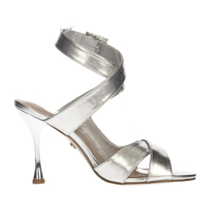 Sandali Donna Tata Italia Argentato