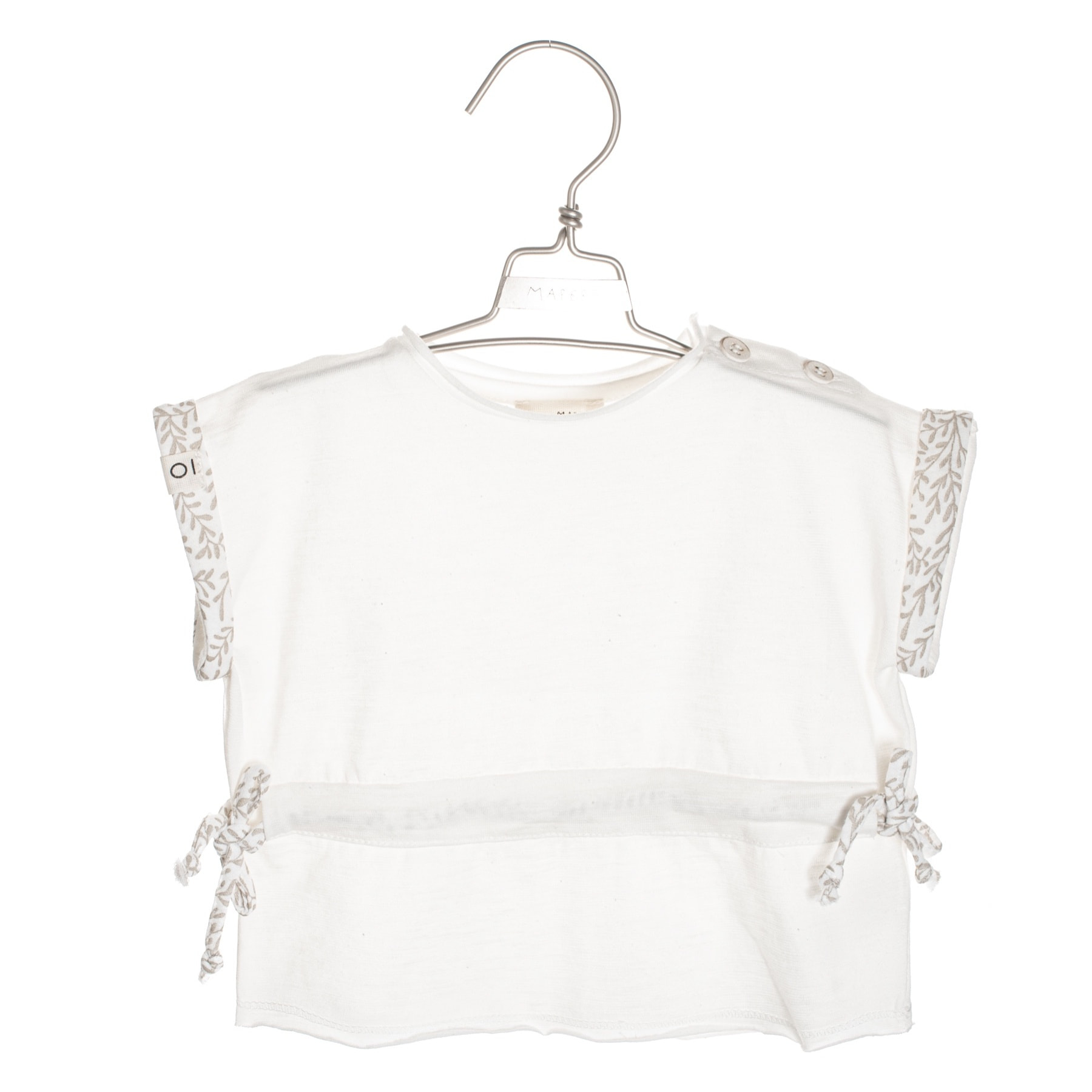 T-Shirt in Cotone Fiammato