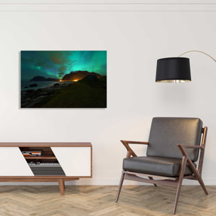 Tableau norvège aurore boréale Tableau alu Dibond