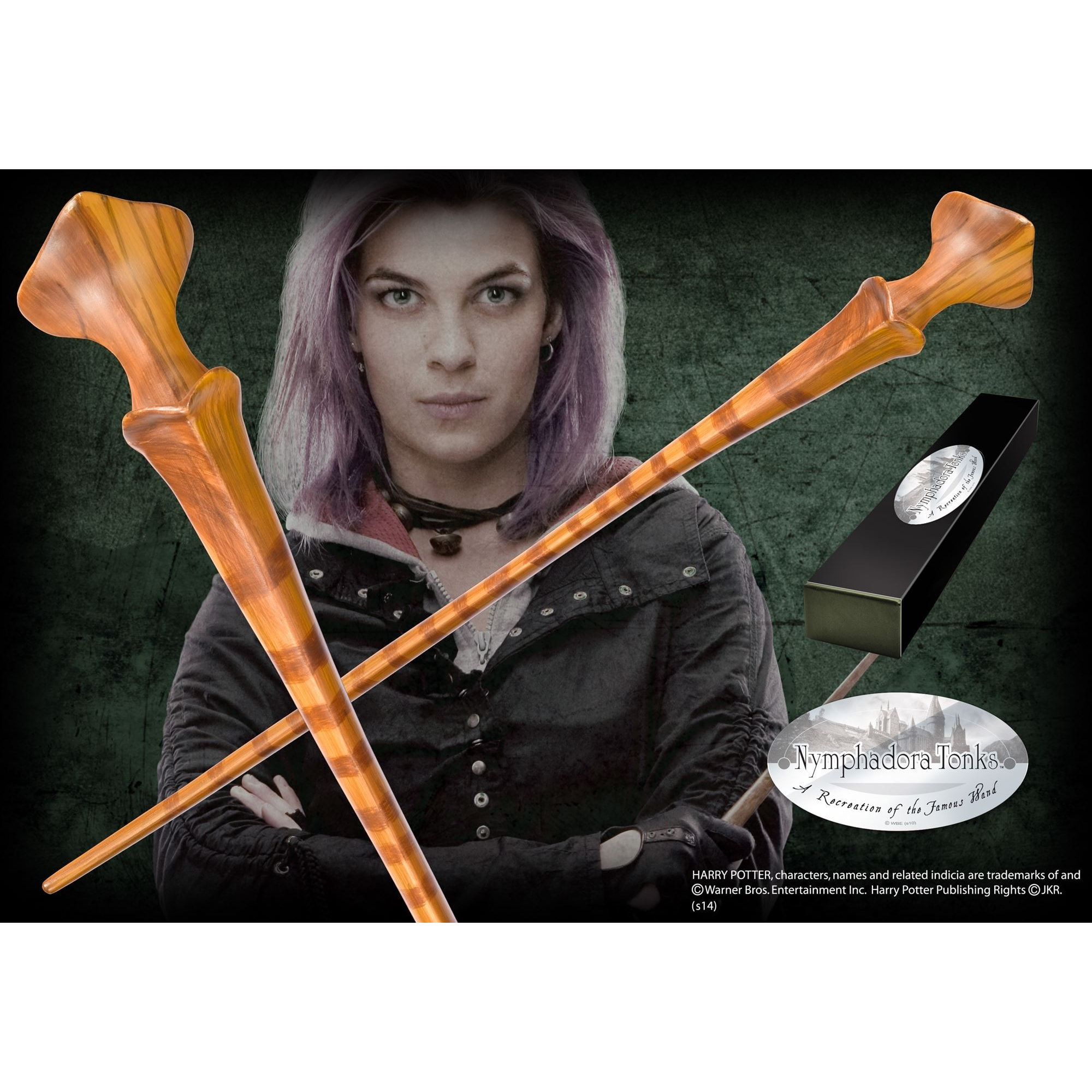 Harry Potter Bacchetta Magica Ninfadora Tonks Character Noble Collection