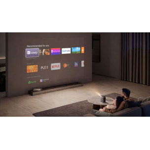 Vidéoprojecteur portable XGIMI Halo+ Full HD 1080p 700 lumens - Google TV avec batterie intégrée