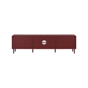 Meuble TV décor bois et métal 160cm ELLIE