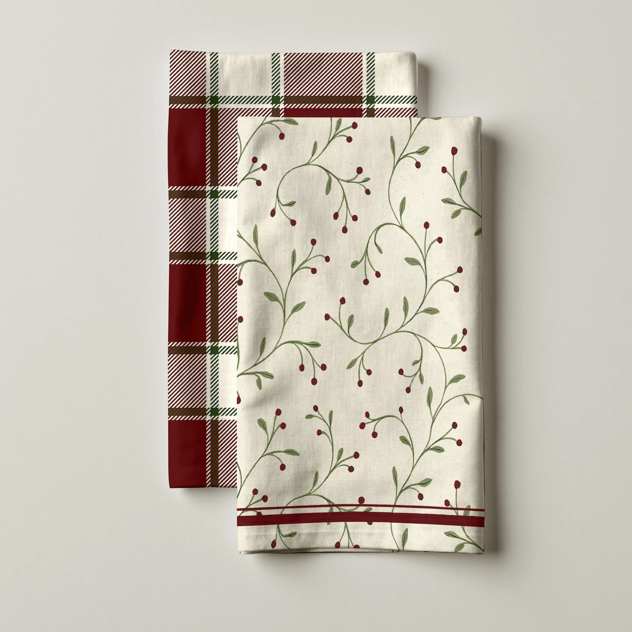 Lot de 2 torchons de cuisine Wish 2 - 13