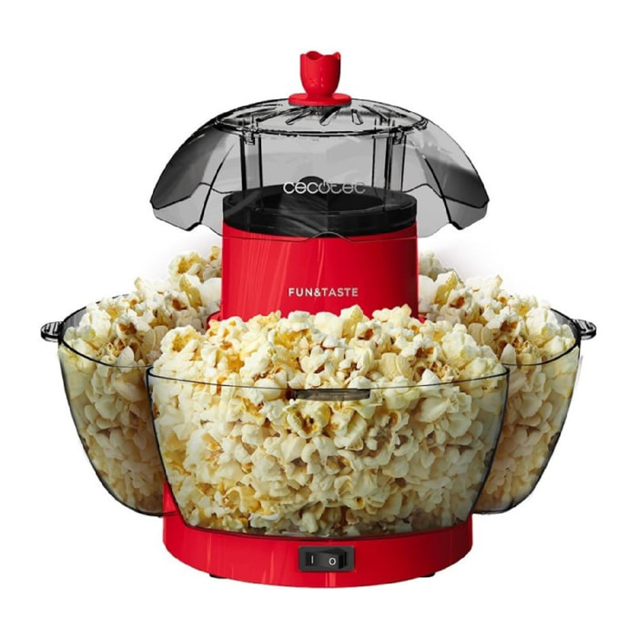 Cecotec Machine à popcorn électrique Fun&Taste P'Corn Lotus. Machine à popcorn d