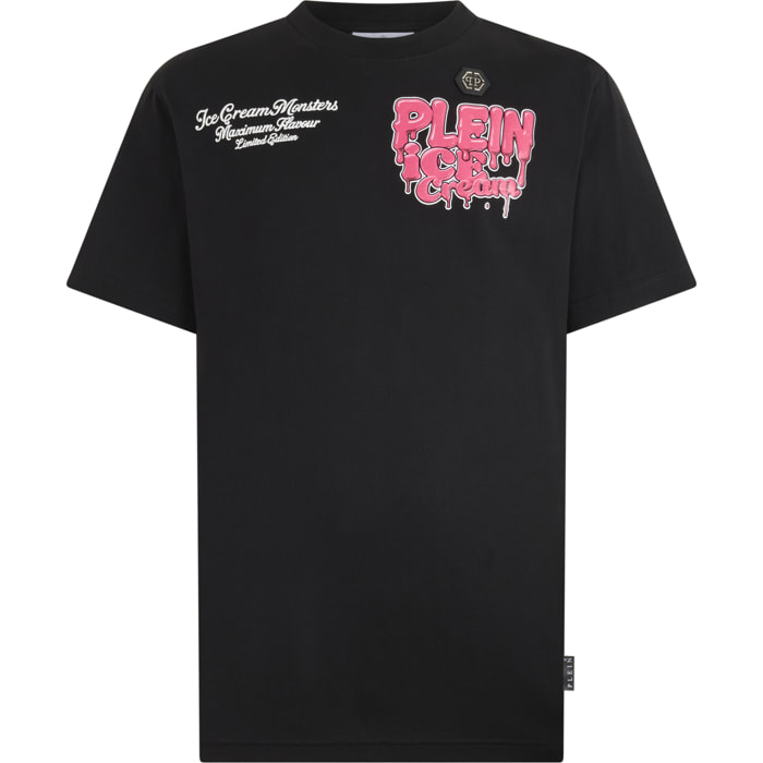 PHILIPP PLEIN Round Neck T-Shirt Gelato Monsters