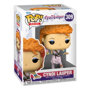 Cyndi Lauper Pop! Rocks Vinile Figura 9 Cm Funko