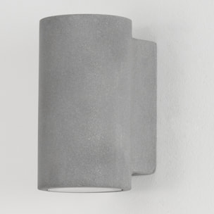 Forlight Aplique de pared exteropr Rem acabado cemento IP44 8W 11 x 20 x 13cm