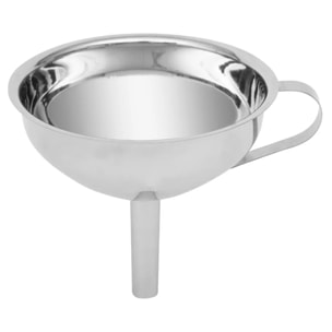 Entonnoir 13cm en inox avec filtre