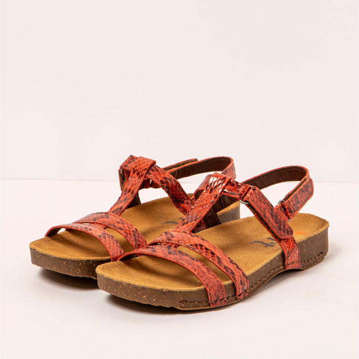 Sandalias 0946S SNAKE TEJA/ I BREATHE color Teja
