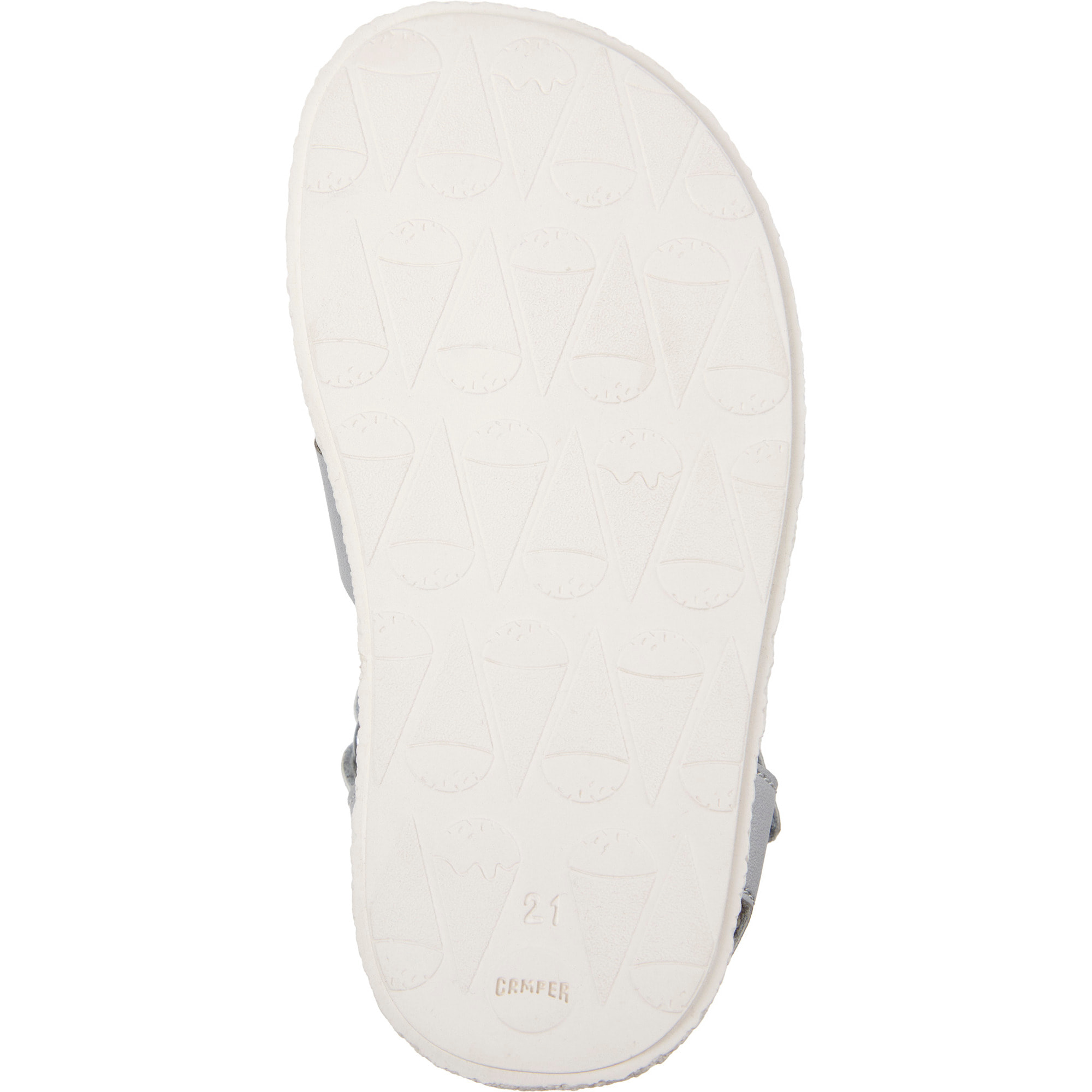 Sandalias - CAMPER Miko - Gris - Cuero liso