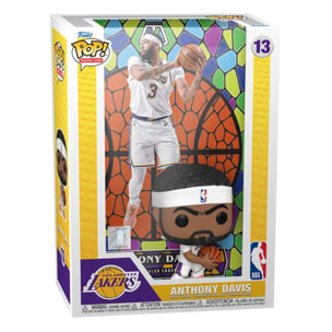 Nba Los Angeles Lakers Pop! Trading Cards Vinile Figura Anthony Davies 9 Cm Funko