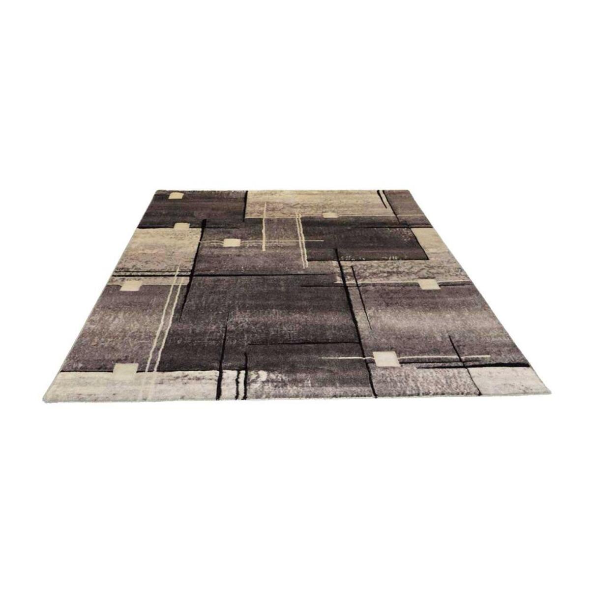 Petit tapis Povo aux motifs géométriques