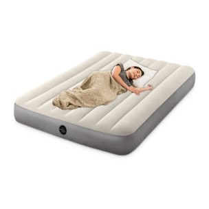 Intex Materasso Gonfiabile Matrimoniale Dura-Beam Single-High, 152x203x25 cm
