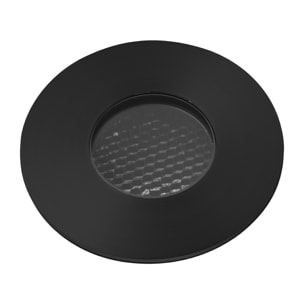 GRUND 80 Empotrable negro inox 7W