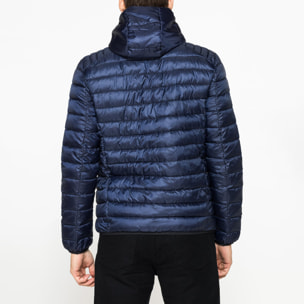 PIUMINO ULTRALEGGERO IN RIPSTOP CON CAPPUCCIO