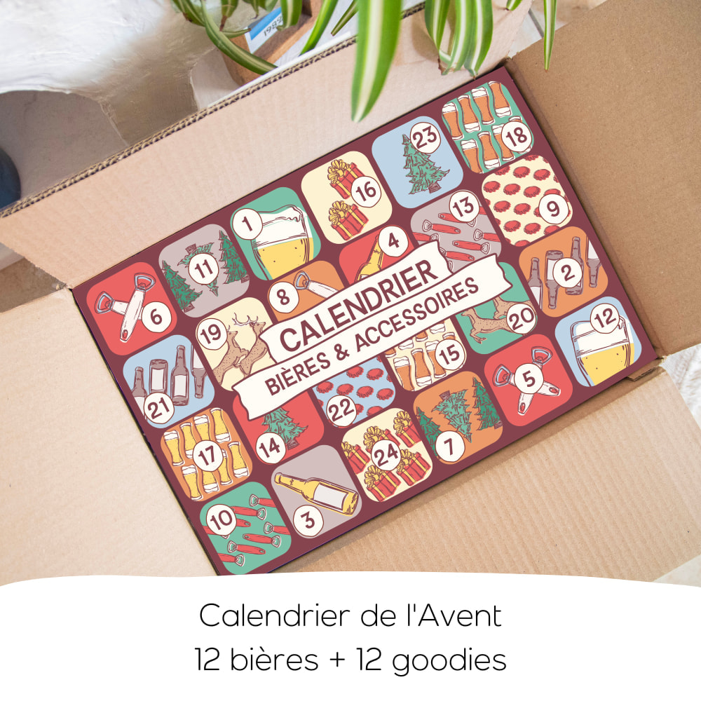 Calendrier de l'Avent Bières - 34,95 €