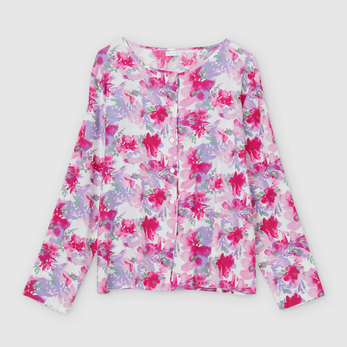 Camicia fantasia fiori