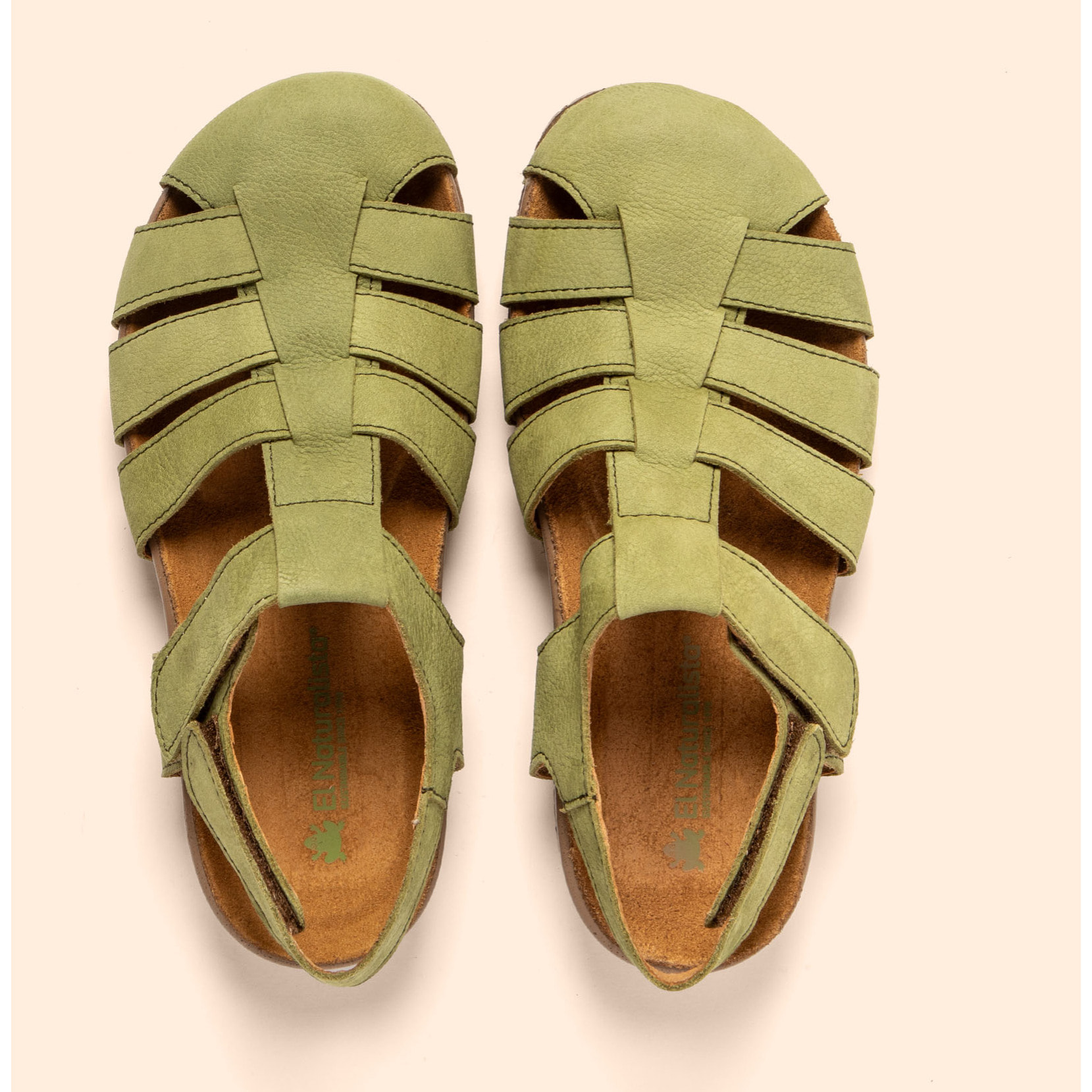 Sandalias N5862 NOBUCK LIKEN / TABERNAS color Liken