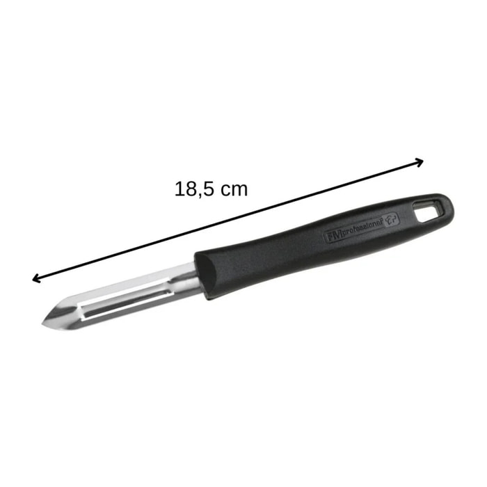 Lot de 2 couteaux éplucheurs économes 18,5 cm FM Professional